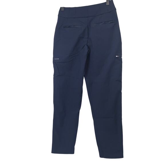 Athleta Wander Hybrid Pant, Navy Blue Size 0P Petite - Picture 4 of 6